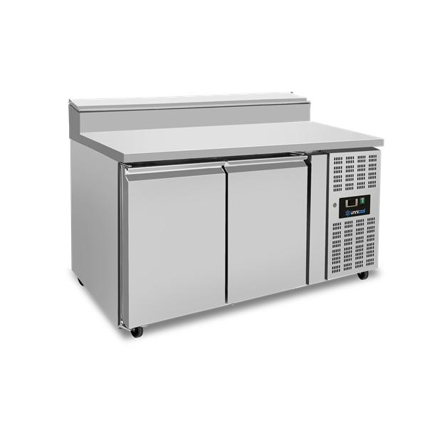 Saladette 2 TÃ¼ren (1/1 GN) Oberseite 6Ã— 1/3 GN +2Â°C bis +8Â°C UmluftkÃ¼hlung Klappdeckel