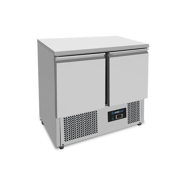GekÃ¼hlte Arbeitsplatte 2 TÃ¼ren (1/1 GN) +2Â°C / +8Â°C 90x70x85(h) cm