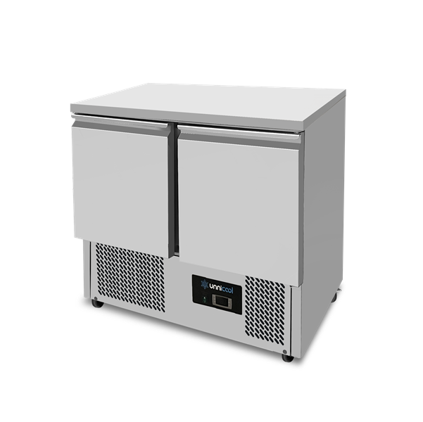 GekÃ¼hlte Arbeitsplatte 2 TÃ¼ren (1/1 GN) +2Â°C / +8Â°C 90x70x85(h) cm