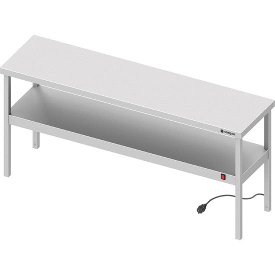 Wärmebrücke 2-etagig 800x400x700 mm mit Keramik-Infrarot-Strahlern