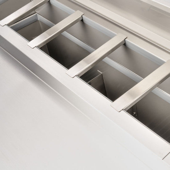 STARLINE Vorbereitungstisch mit zwei Türen und Kühleinsatz für 5x GN1/4, 900x700x970 mm (BxTxH), 240 L, ohne Aufkantung