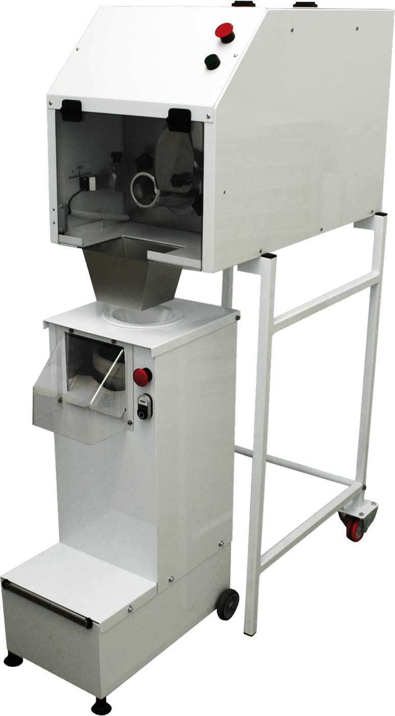 Teigportionierer plus Teigabrunder (BxTxH): 49 x 110 x 148 cm / Combi300MN