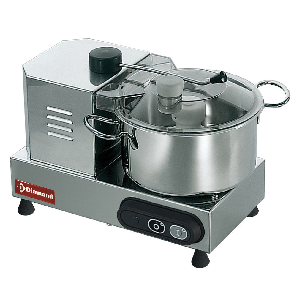 Cutter aus Edelstahl, 4 Liter - CSP/4
