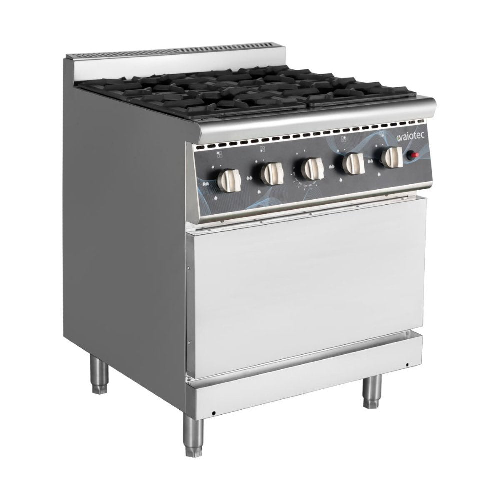 EASYLINE Gasherd 700 - 4 Brenner 28,8 kW - mit Gasbackofen