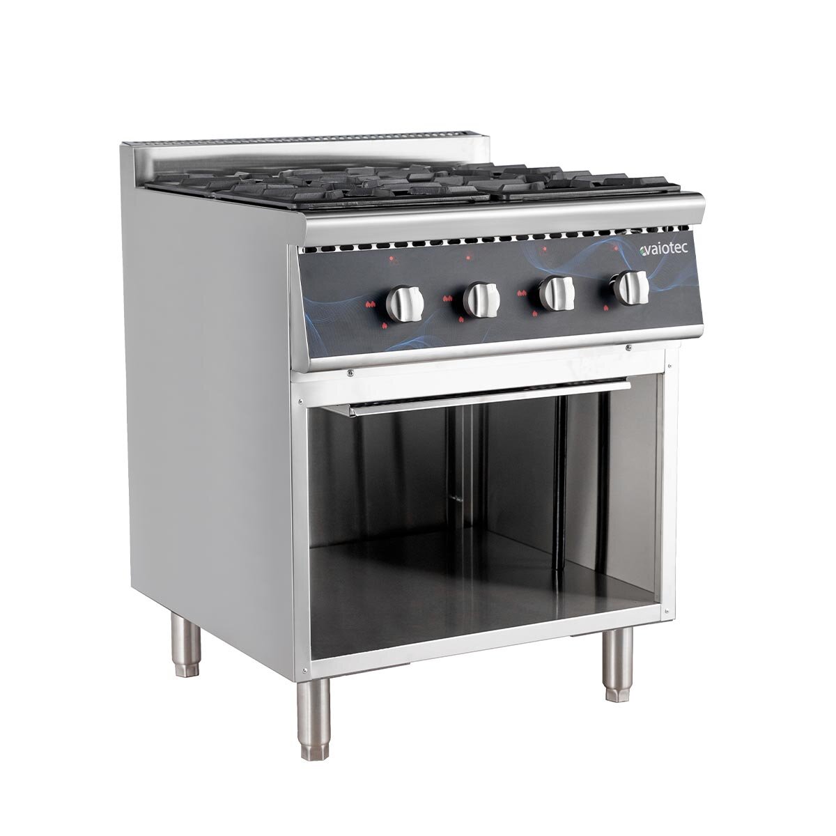 EASYLINE Gasherd 700 - 4 Brenner 28,8 kW - offener Unterbau
