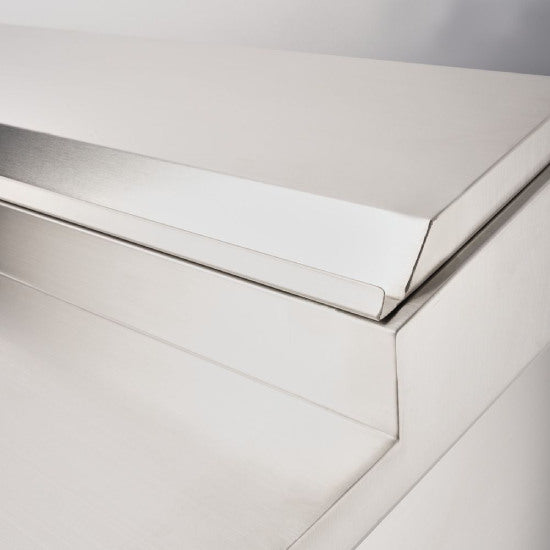 STARLINE Vorbereitungstisch mit zwei Türen und Kühleinsatz für 5x GN1/4, 900x700x970 mm (BxTxH), 240 L, ohne Aufkantung