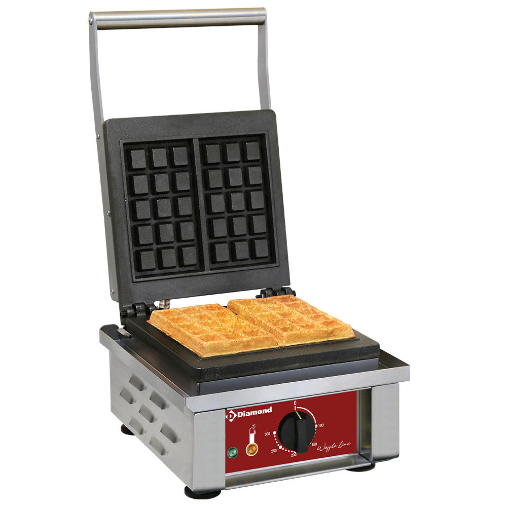 Elektro Waffeleisen 2 Stück, "Modell Brussel 3x5" - GB-3X5/N