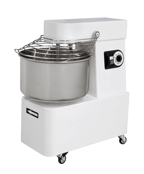 Teigmaschine / Teigknetmaschine - Kesselvolumen: 48 Liter / 42 kg Teig / IBM50