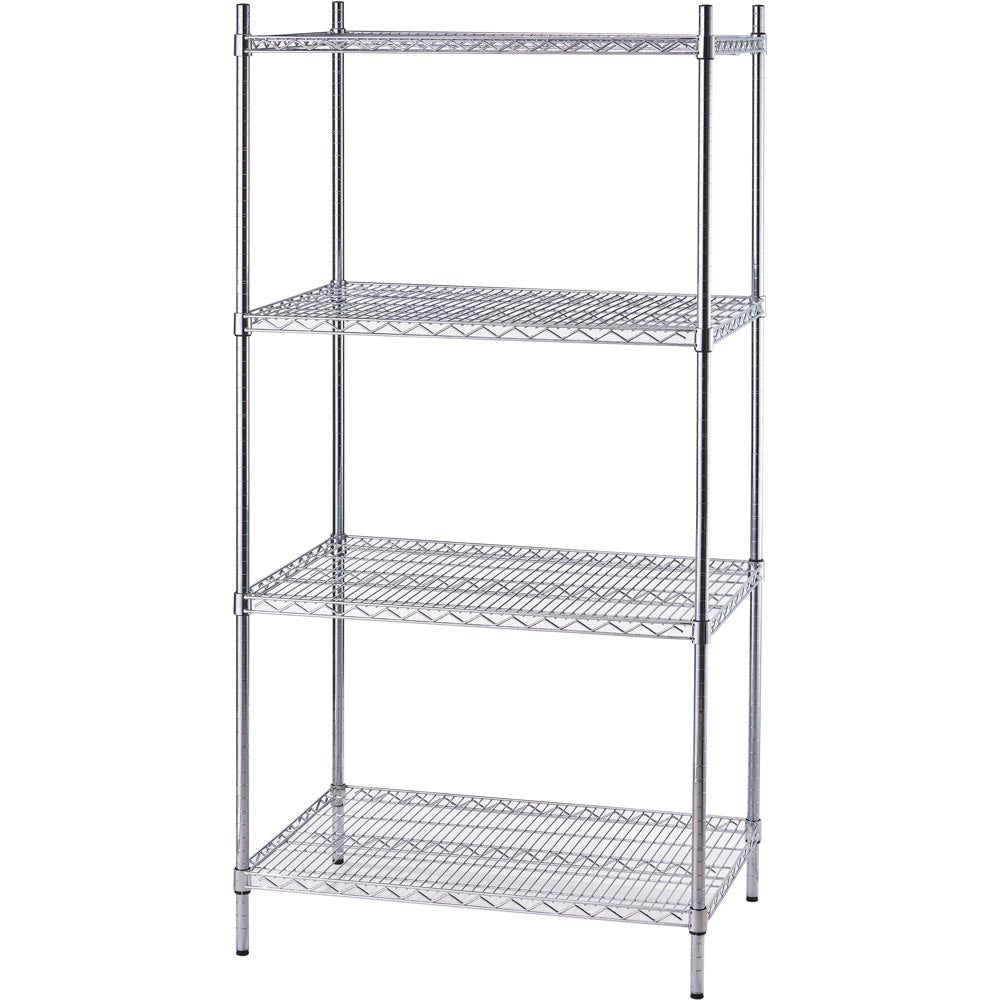 Lagerregal mit Drahtböden 900x610x1800 mm (BxTxH)