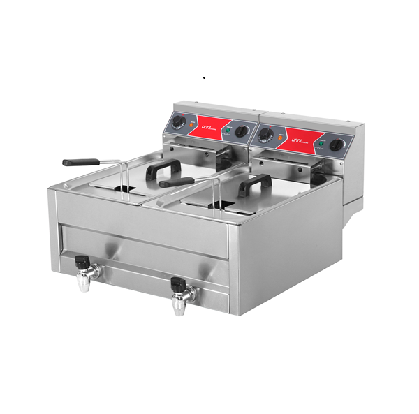 Elektrisch 2x10L 50Â°C/200Â°C 2x9kW (400V)