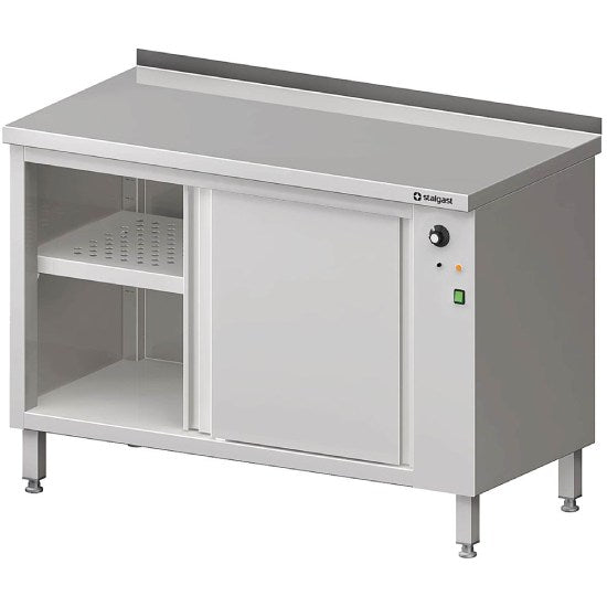Wärmeschrank mit Schiebetüren 1100x600x850 mm mit Aufkantung