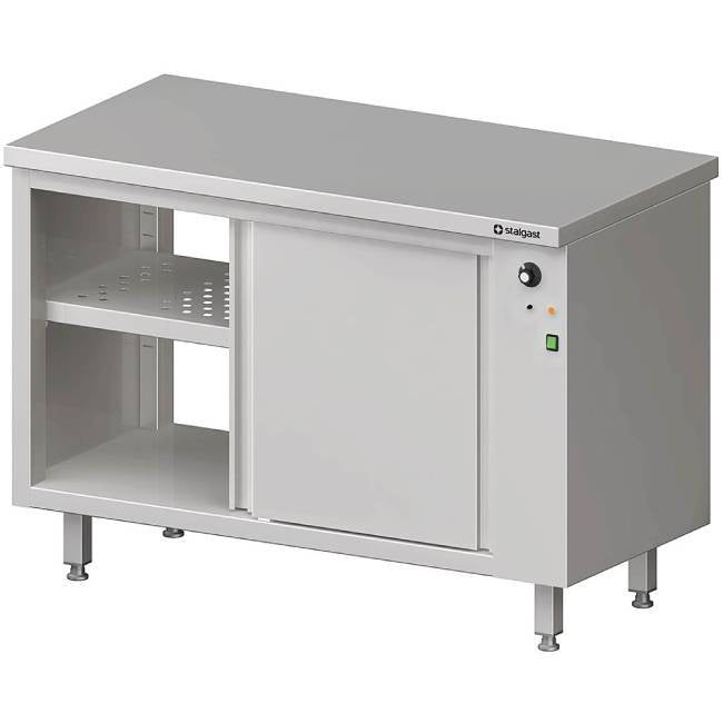 Durchreiche-Wärmeschrank mit Schiebetüren 1000x600x850 mm