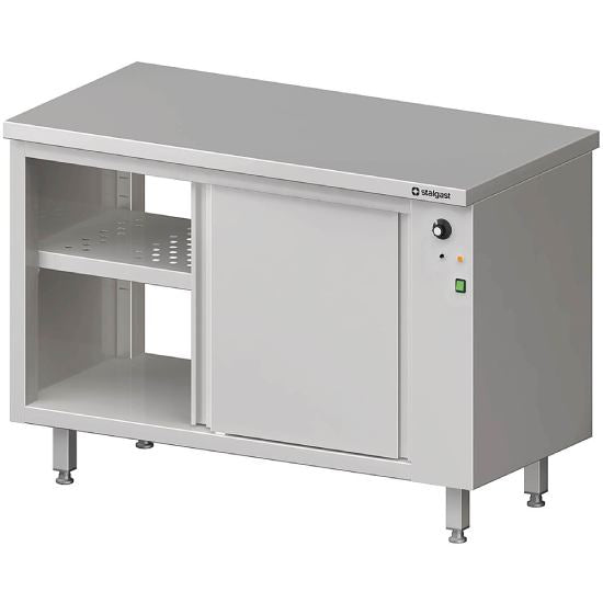 Durchreiche-Wärmeschrank mit Schiebetüren 1500x700x850 mm