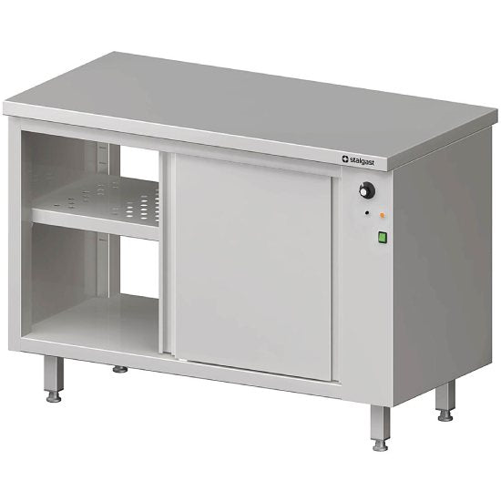 Durchreiche-Wärmeschrank mit Schiebetüren 1100x700x850 mm