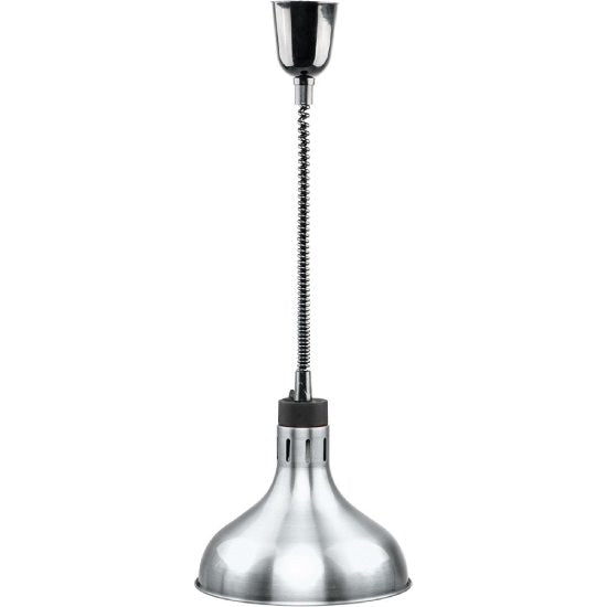 Wärmelampe zur Deckenbefestigung, silber, 0,25 kW, Ø 290 mm