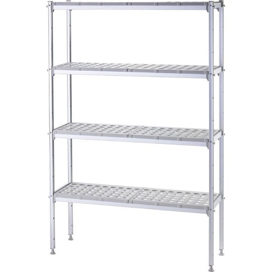 Lagerregal mit GN1/1 - Aufnahme 1120x360x180 mm (BxTxH)