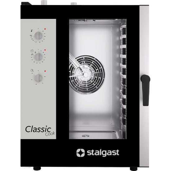 Kombidämpfer, STALGAST ClassicCook, manuelle Steuerung, Gas, 11xGN1/1, 20 kW