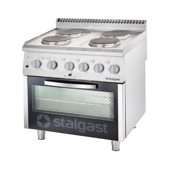 Elektro-Herd mit Backofen (GN 2/1) Serie 700 ND - 4-Platten (4x2,6)