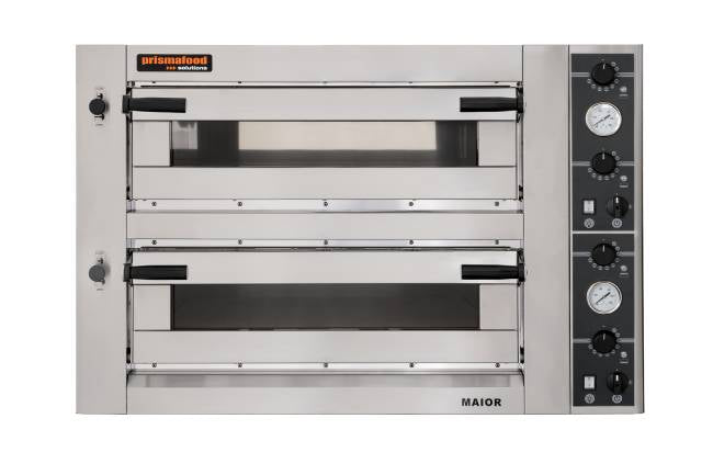 Pizzaofen Maior - 2 Kammern - für je 4 Pizzen á 35 cm