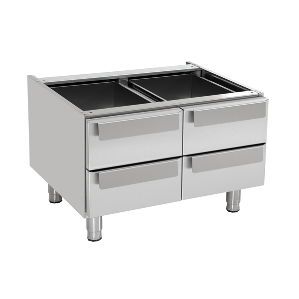 Unterbau 800 mm - mit Schubladen