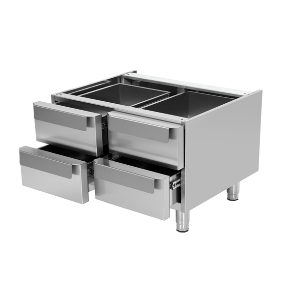 Unterbau 800 mm - mit Schubladen