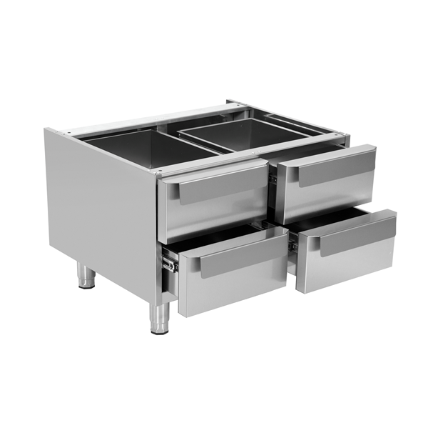 Unterbau 800 mm - mit Schubladen