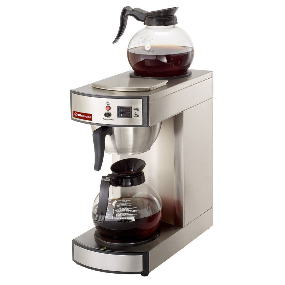 Filter Kaffeemaschine - 1-gruppig + 2 Wärmhalteplatten - Automatisch  - PCF-A2/F