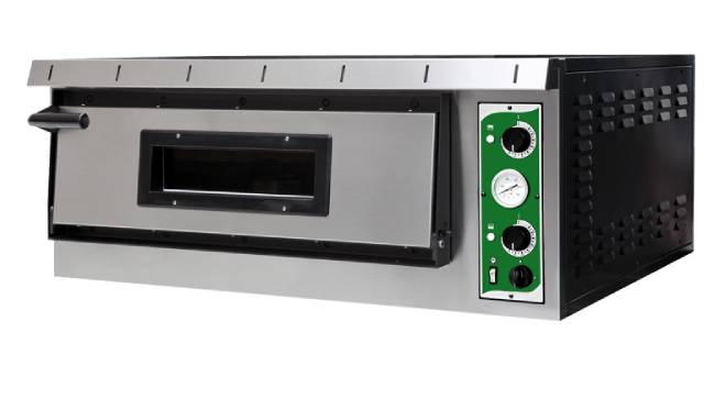 Pizzaofen Power9TOP Vollschamott - 1 Kammer - für 9 Pizzen á 35 cm