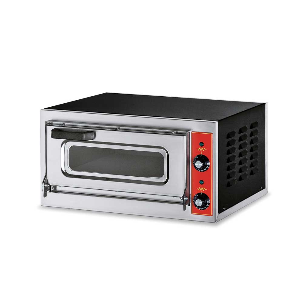 Elektropizzaofen mit einer Kammer für Pizzen bis zu Ø 400 mm