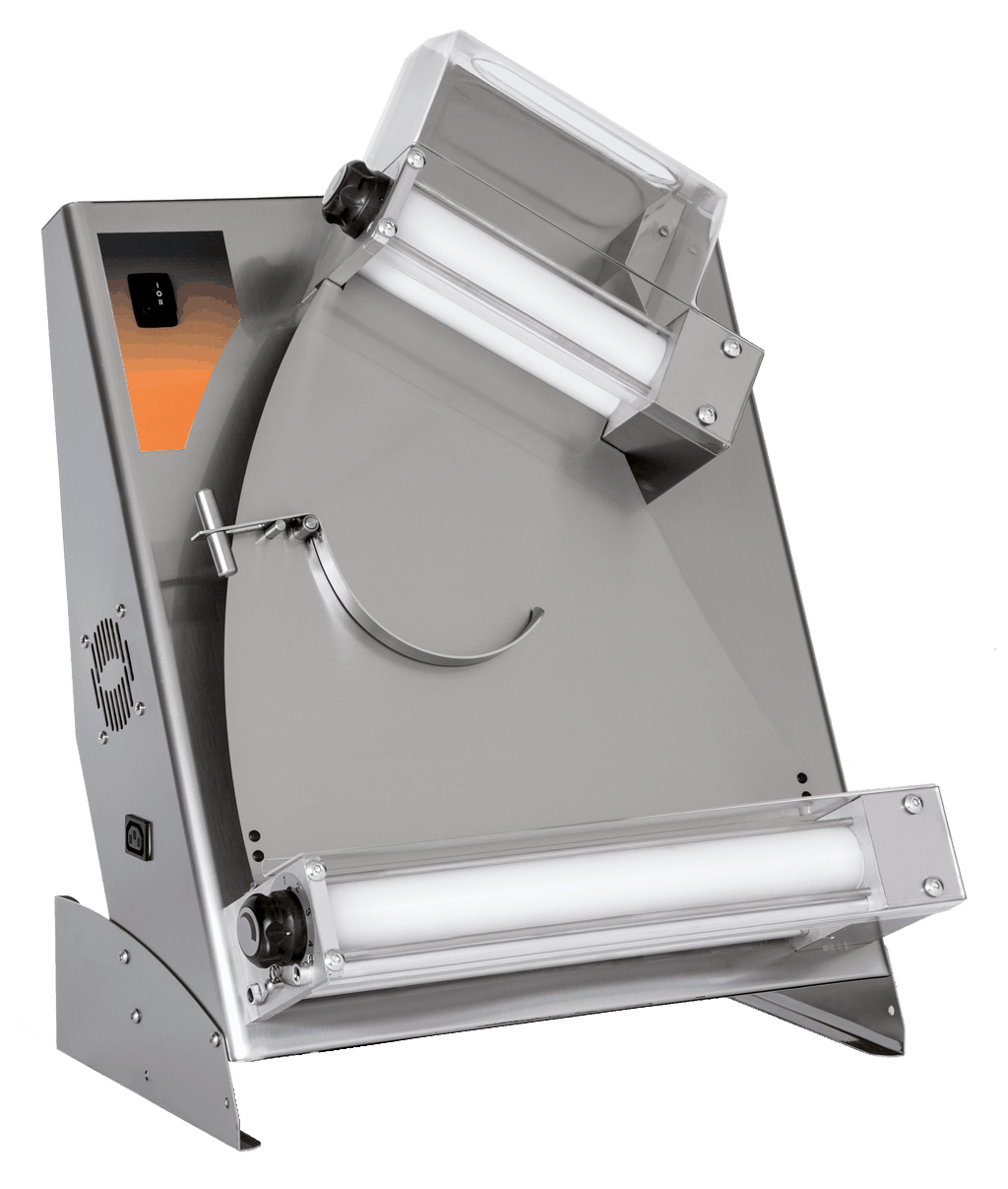 Teigausroller - 2 Rollen - Pizzadurchmesser: 14-30 cm - Teiggewicht: 80-210 gr / Prisma310