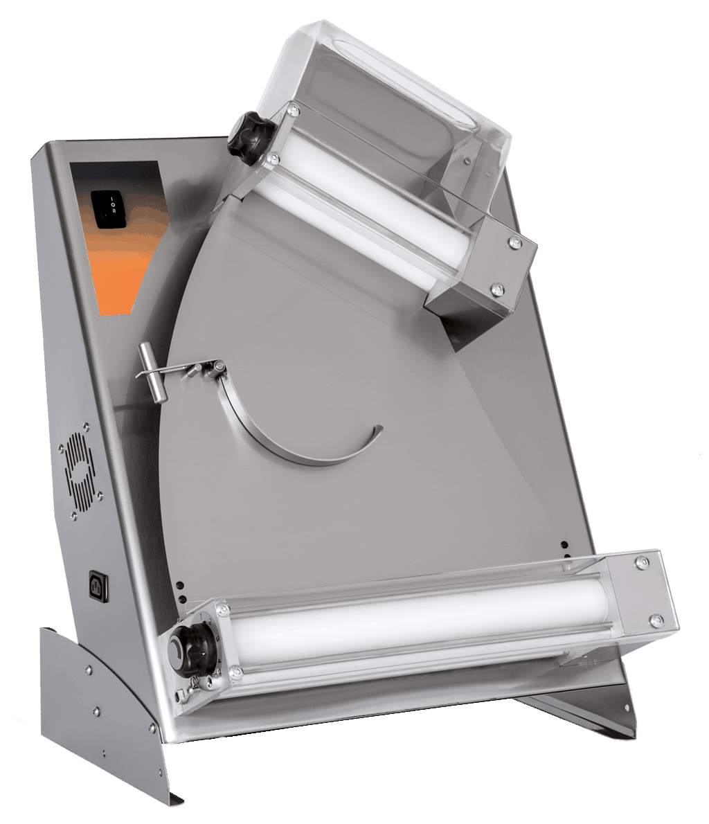 Teigausroller - 2 Rollen - Pizzadurchmesser: 26-40 cm - Teiggewicht: 210-700 gr / Prisma420