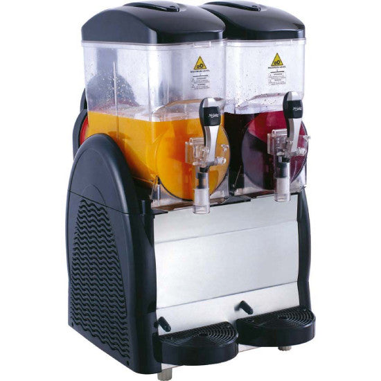 Slusheismaschine Slush Eismaschine 2x12 Liter