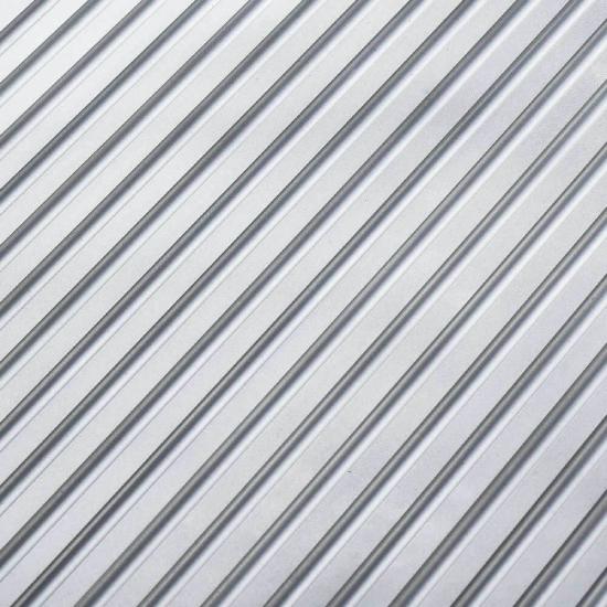 Gas-Griddleplatte, verchromt als Tischgerät, Serie 700 ND - gerillt 400x700x250 mm (BxTxH)