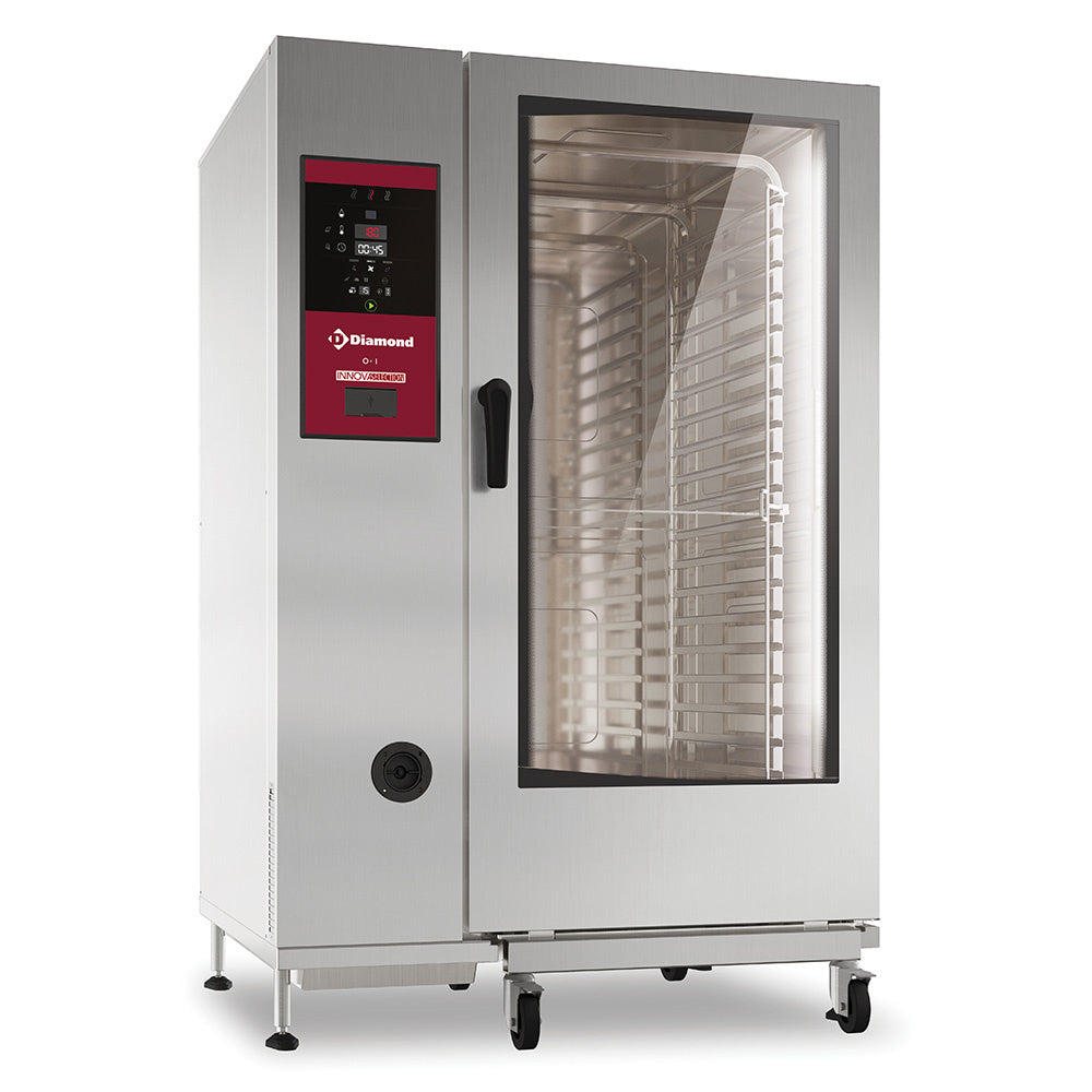 Kombidämpfer mit Direkteinspritzung und Konfektionsöfen, 20xGN2/1+Cleaning - SDE/XC-22