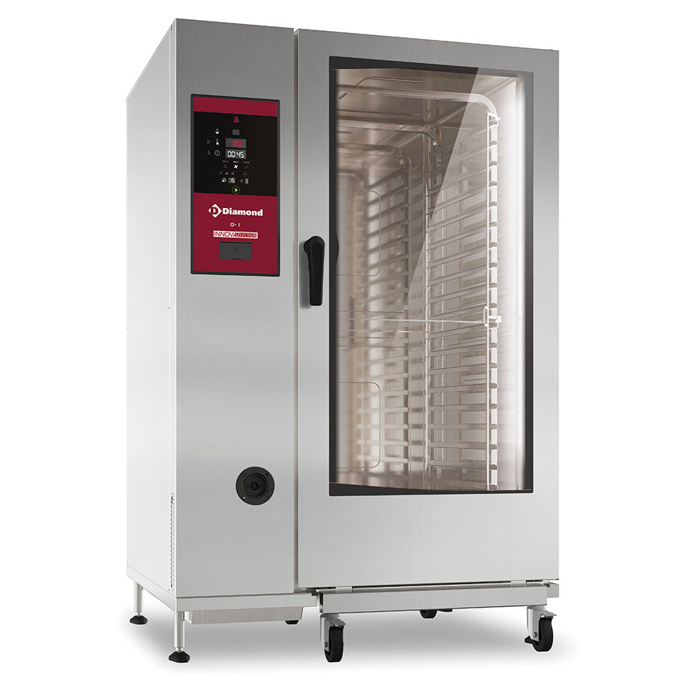 Kombidämpfer mit Boiler & Konvektion 20x GN2/1 + Reinigung - SBGS/XC-22