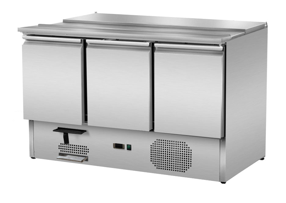 Saladette 3 Türen, Inhalt 260 L, 137 x 70