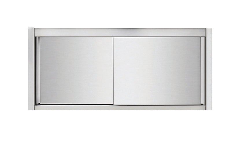 Wandhängeschrank aus Edelstahl, 100 x 40, mit Tür