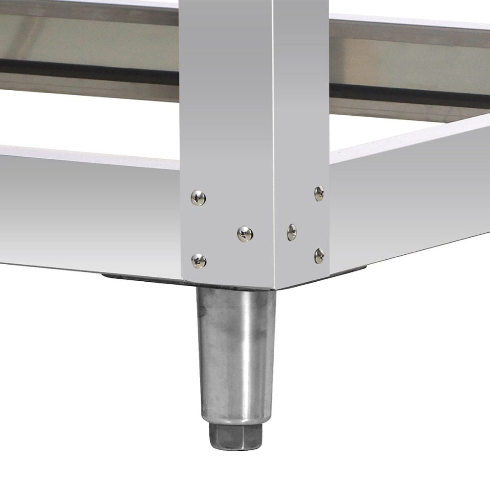 Untergestell für TOPLINE Elektro Pizzaofen 6 x 34 cm (breite Version), B:1450 mm