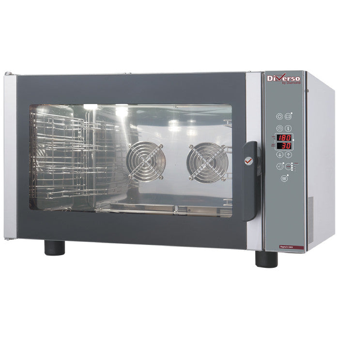 Elektroofen Dampf/Konvektion programmierbar 4x GN 1/1 oder 600x400 mm V3